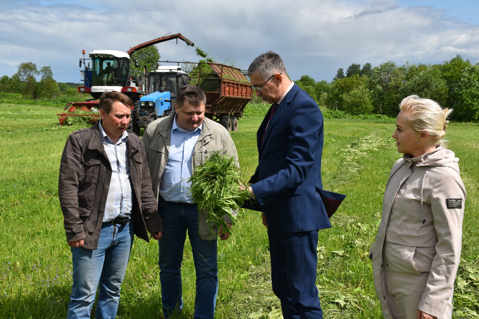 Заместитель Губернатора Вологодской области Михаил Глазков  посетил с рабочим визитом Мосеевскую территорию.