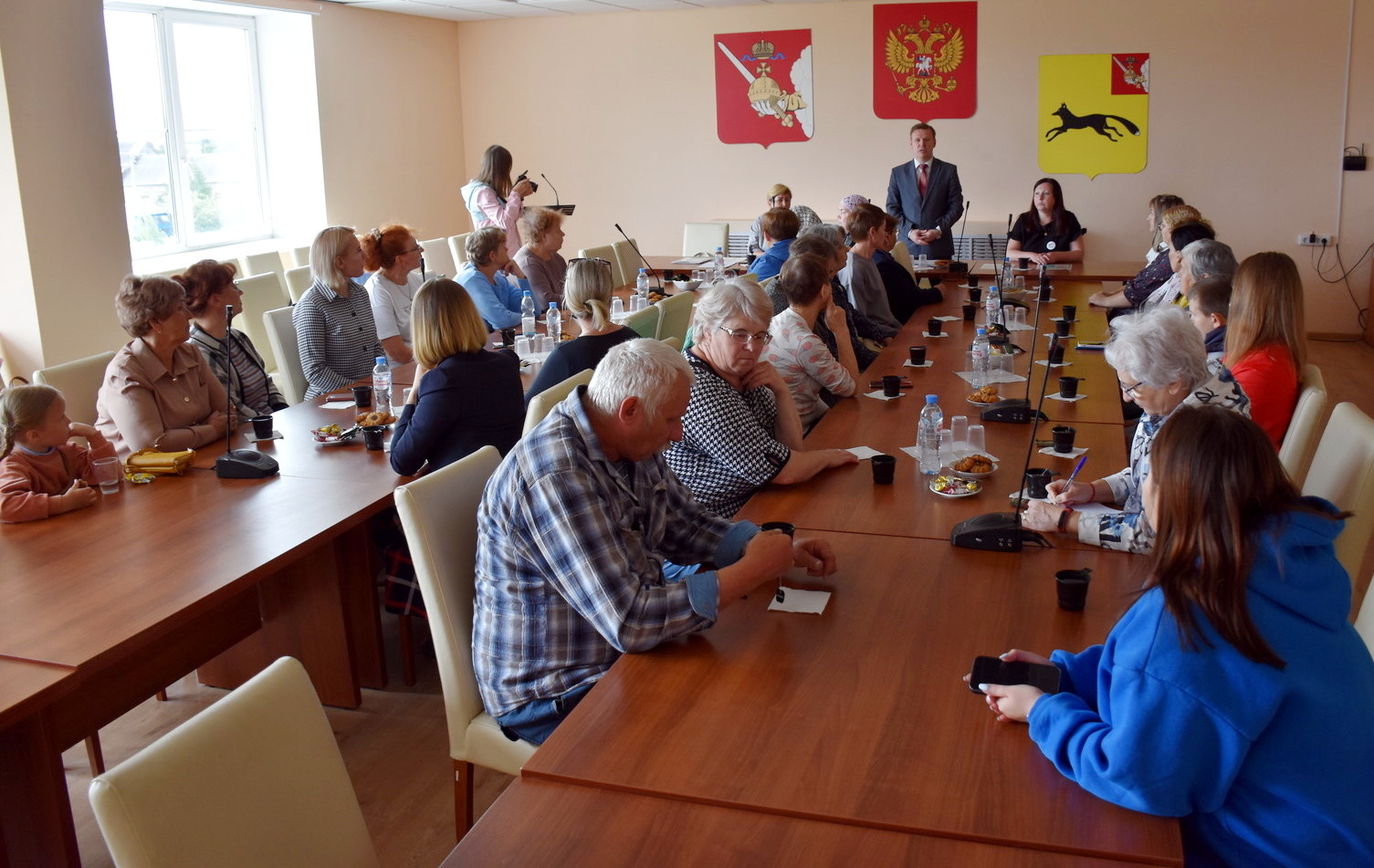 Глава округа встретился с семьями тотьмичей-участников СВО.