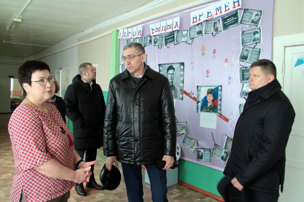 Состоялся рабочий визит в Тотемский округ заместителя Губернатора области Михаила Глазкова.