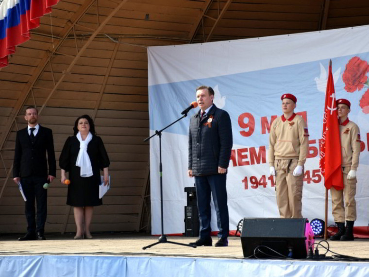 Тотьма отметила 78-ю годовщину Великой Победы.