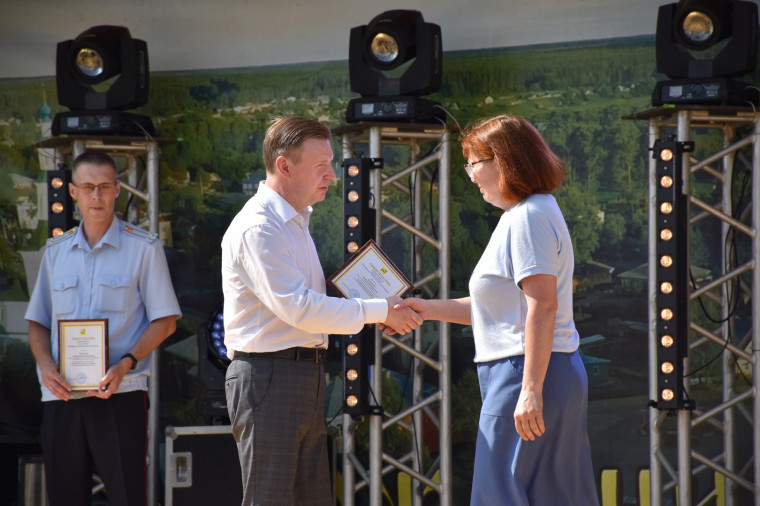 В День города Тотьмы чествовали тружеников-передовиков округа.